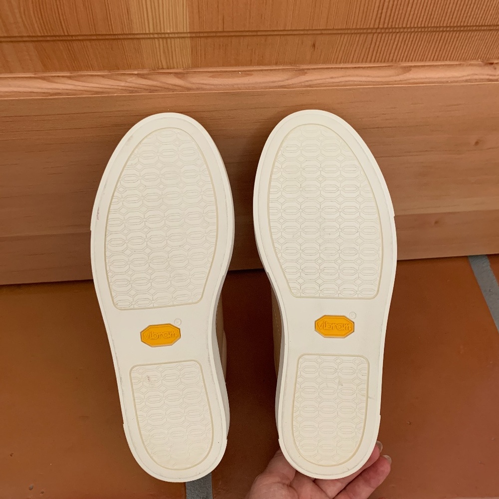 Nisolo Elayna Sneaker Natural Vachetta 6.5 New - Picture 3 of 5